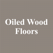 Oiled wood floors